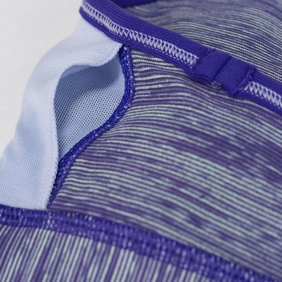 Lululemon Flow Y Bra IV Wee Are From Space Brusied Berry / Bruised Berry sz4 EUC - Picture 13 of 14